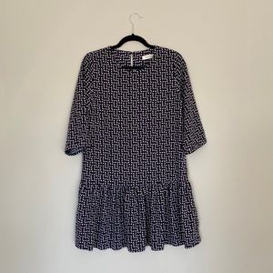 Printed mini dress size xs
